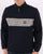 Weekend Offender Check Panel Sweatshirt Navy