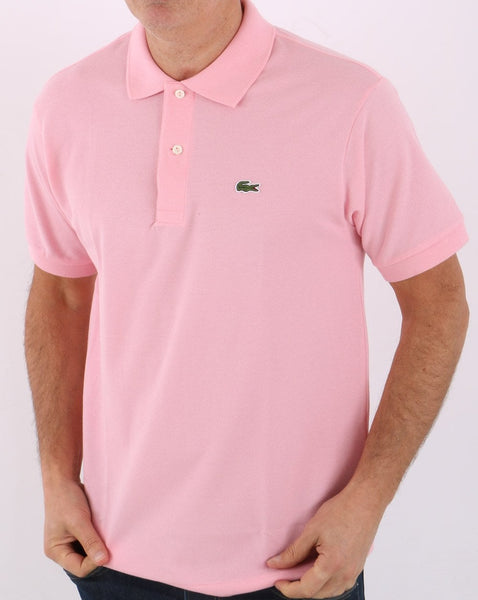 Lacoste Classic Polo Shirt Pink