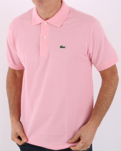 Lacoste Classic Polo Shirt Pink