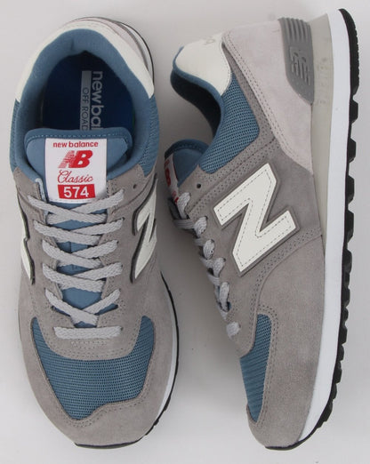 New Balance 574 Trainer Grey/Blue