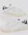 Diadora Melody Leather Distressed Trainer White/Black