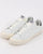 Diadora Melody Leather Distressed Trainer White/Black