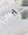 Diadora Melody Leather Distressed Trainer White/Black