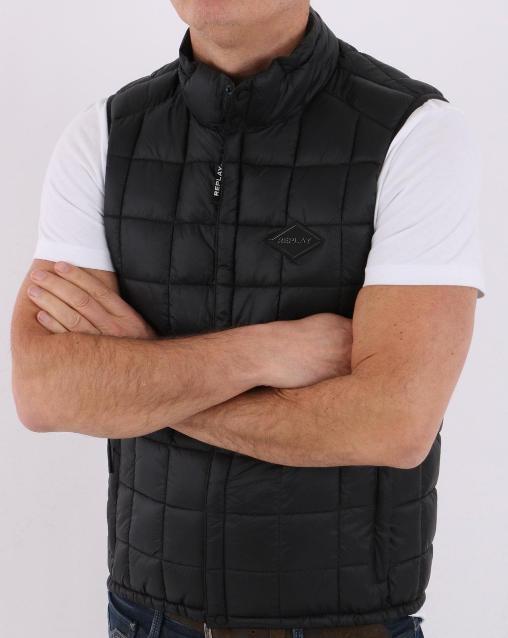 Replay Gilet Black