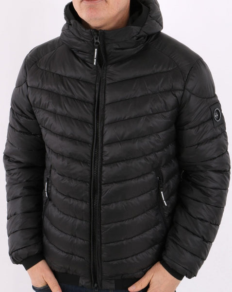 Marshall Artist Lightweight Paninaro Bubble Jacket Black