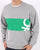Benetton Logo Sweatshirt Grey