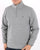 Gant Original Half Zip Sweat Grey Melange