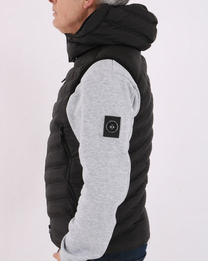 Marshall Artist Takeda Hooded Gilet Black
