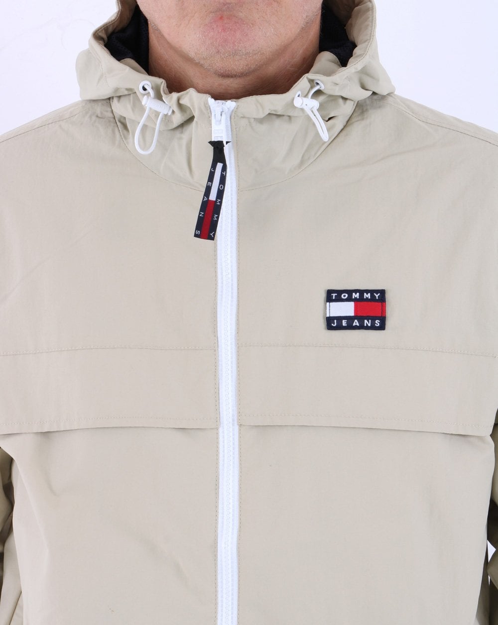 Tommy Jeans Chicago Windbreaker Sand