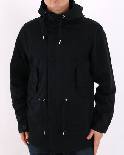 Pretty Green Cooper Short Parka Black