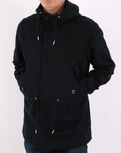 Pretty Green Cooper Short Parka Black