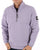 Weekend Offender 1/4 zip Sweat lilac