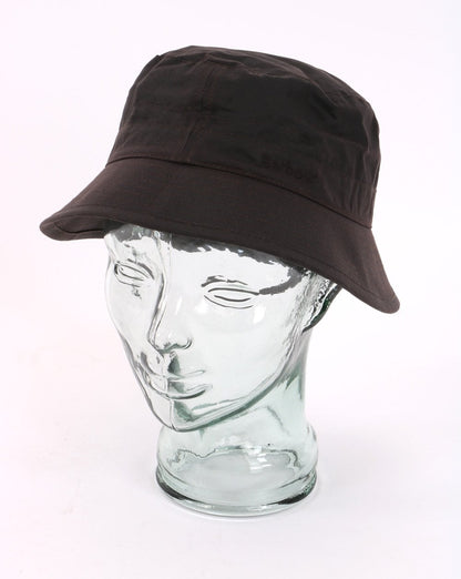 Barbour Wax Sports Hat Rustic Brown