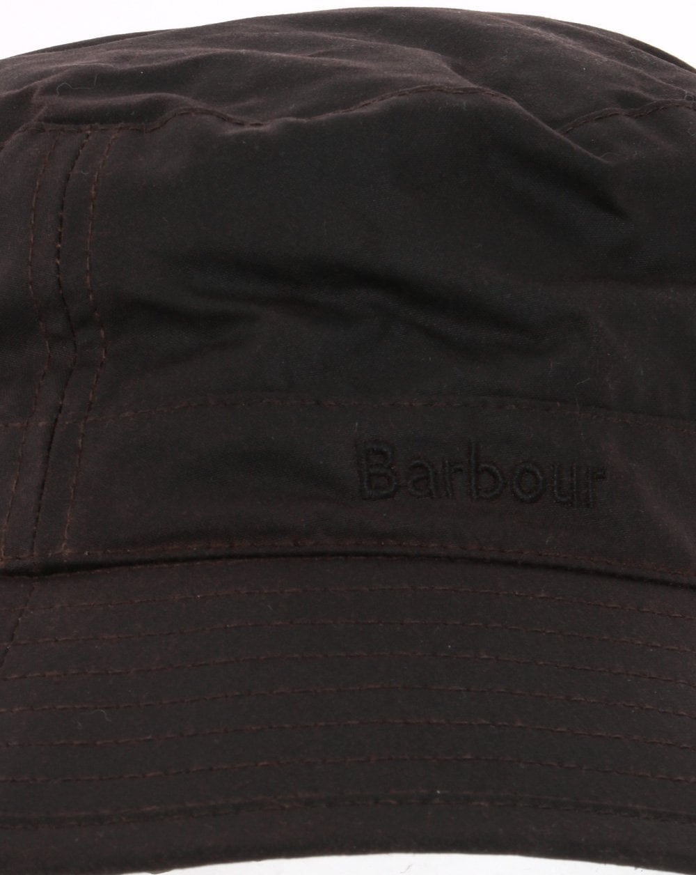 Barbour Wax Sports Hat Rustic Brown
