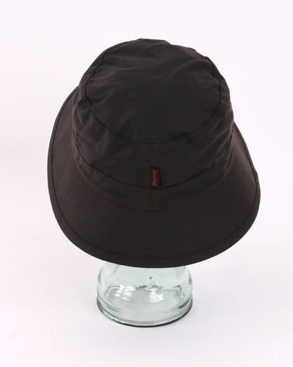 Barbour Wax Sports Hat Rustic Brown