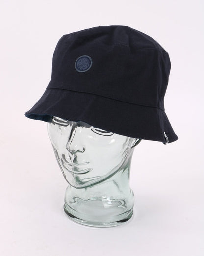 Pretty Green Tonal Paisley Bucket Hat Navy