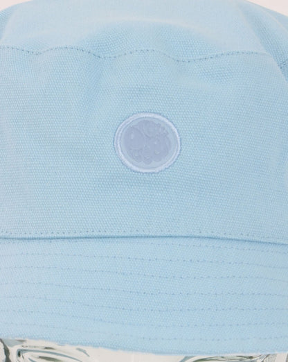 Pretty Green Tonal Paisley Bucket Hat Light Blue