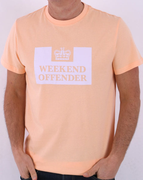 Weekend Offender Prison T-shirt Apricot