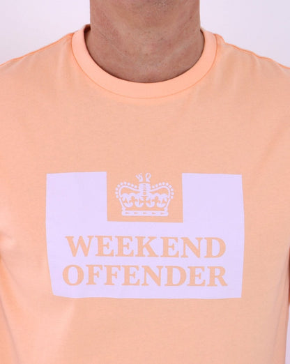 Weekend Offender Prison T-shirt Apricot