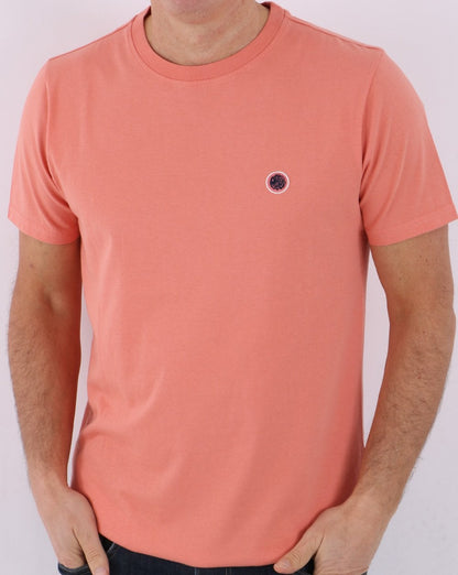 Pretty Green Mitchell T-shirt Coral