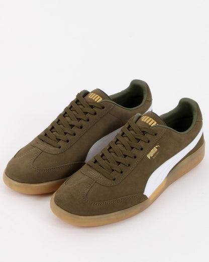 Puma Madrid Trainer Olive Green/white