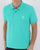MA.STRUM Pique Polo Turquoise