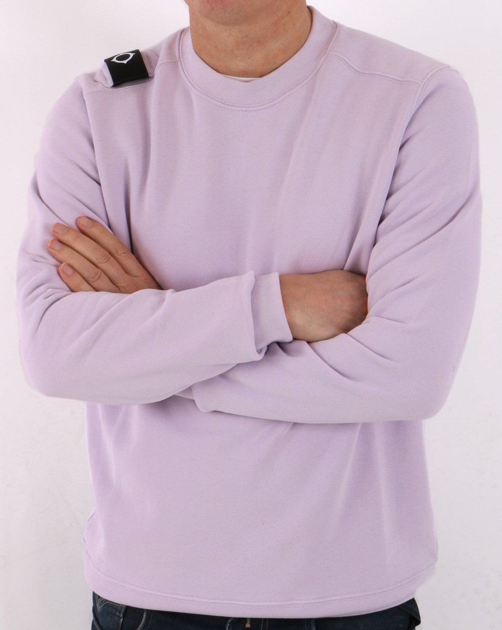 MA.STRUM Core Crew Sweatshirt Lilac