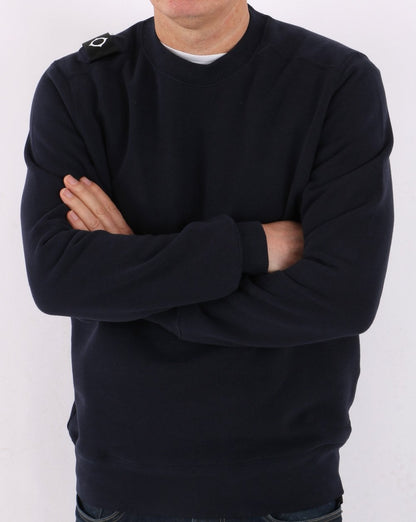 MA.STRUM Core Crew Sweatshirt Ink Navy
