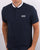 Barbour International Tipped Sports Collar Polo Navy
