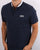 Barbour International Tipped Sports Collar Polo Navy