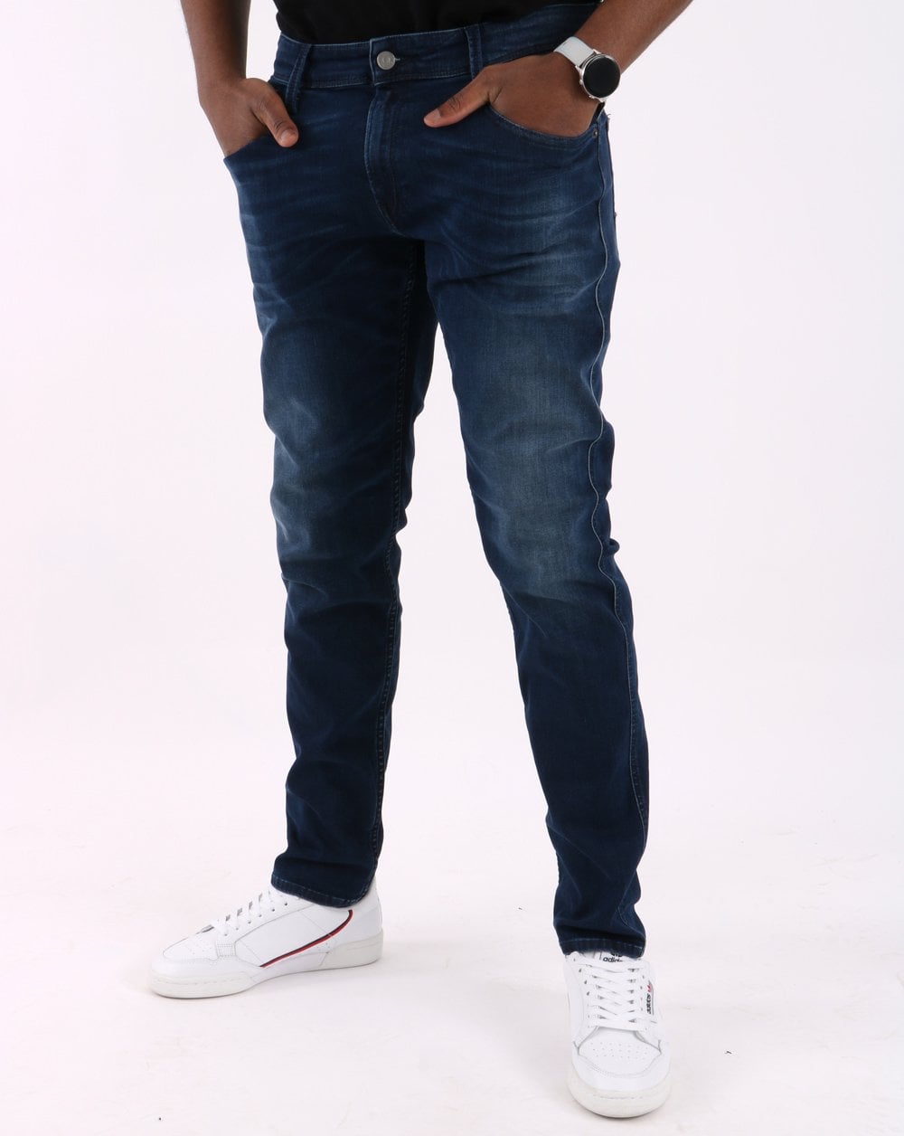 Replay Anbass Slim Fit Jeans Dark Blue