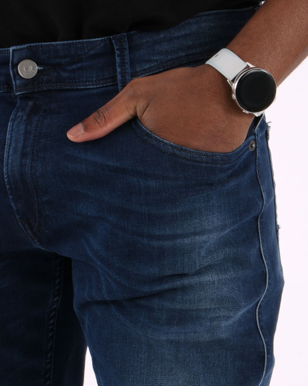 Replay Anbass Slim Fit Jeans Dark Blue