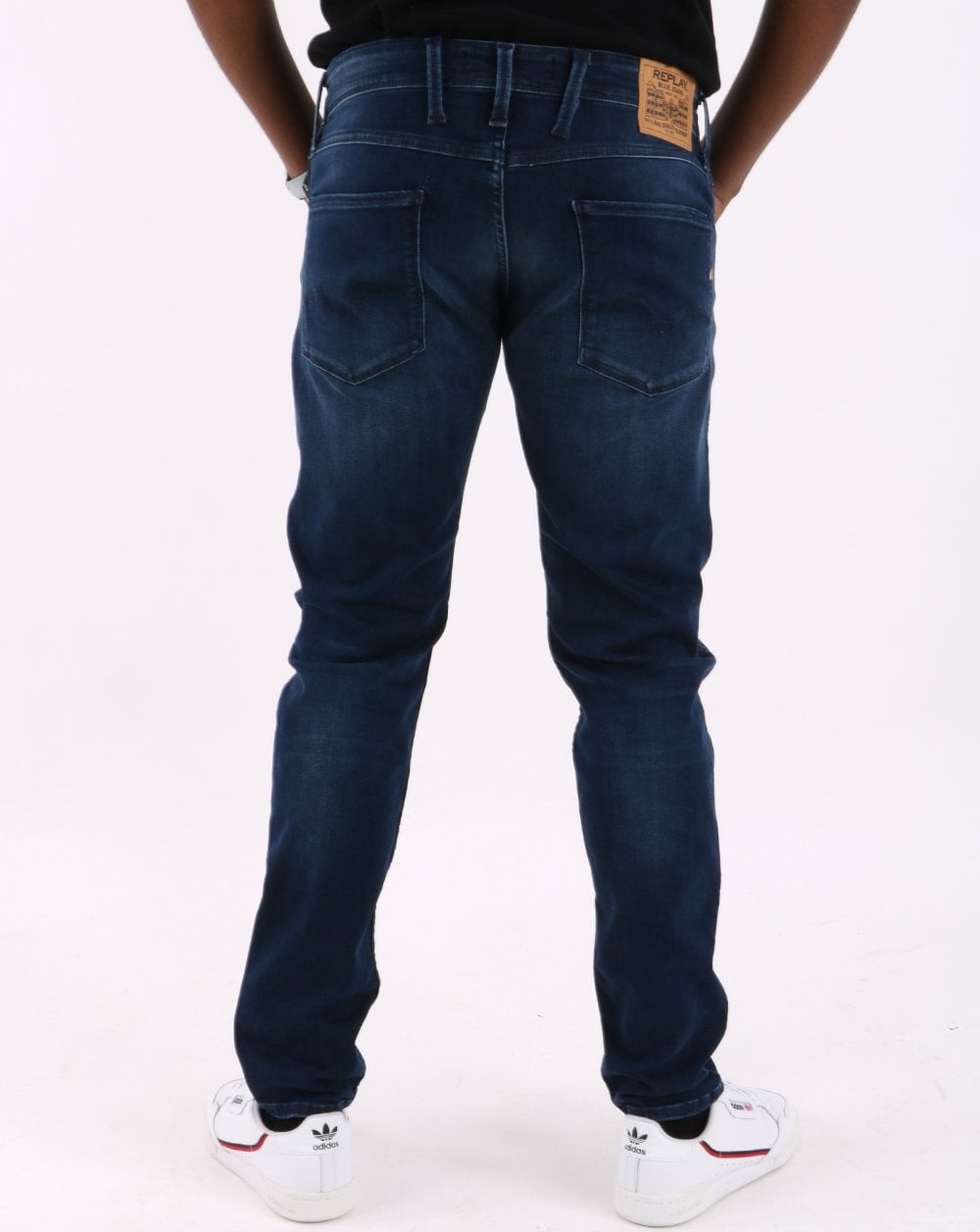 Replay Anbass Slim Fit Jeans Dark Blue