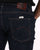 Pretty Green Regular Taper Fit Jeans Dark Wash