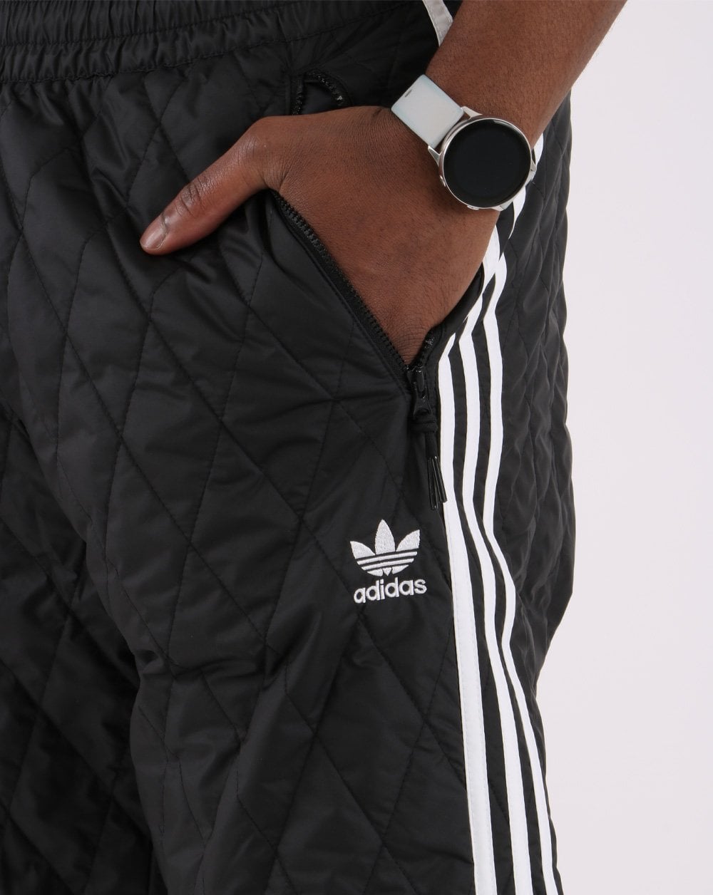 Adidas Originals Quilted SST Track Pants Black