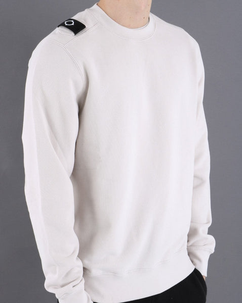 MA.STRUM Core Crew Sweatshirt Aluminium
