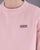 Barbour International Essential Crew Sweat Pink Cinder