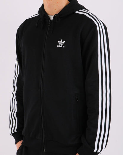 Adidas Originals Adicolor Full Zip Hoody Black
