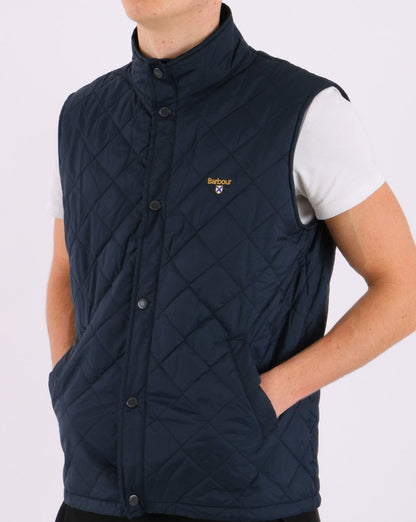 Barbour Crest Gilet Navy