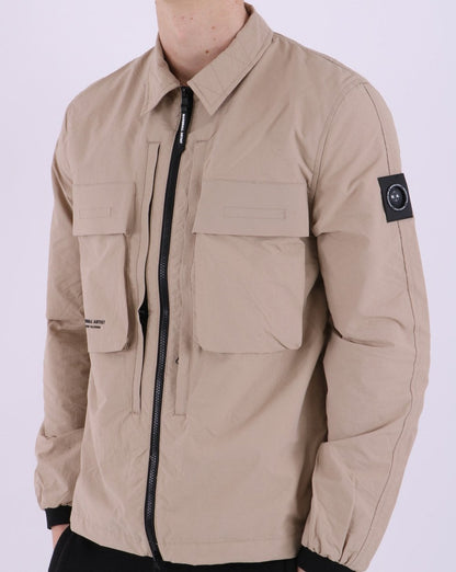 Marshall Artist Forte Overshirt Sandstone