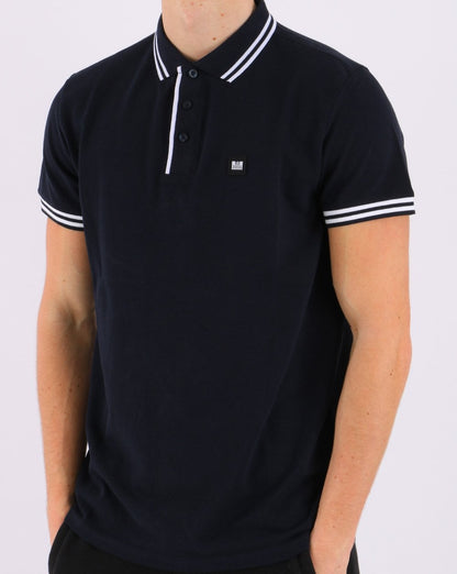 Weekend Offender Bunker Ave Polo Shirt Navy