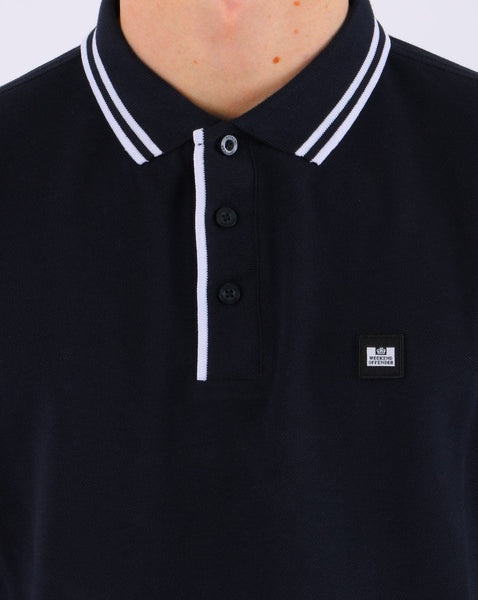 Weekend Offender Bunker Ave Polo Shirt Navy