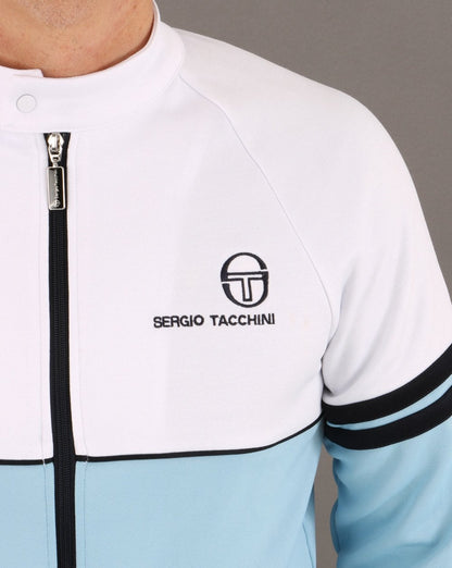 Sergio Tacchini Orion B Track Top Sky Blue/White