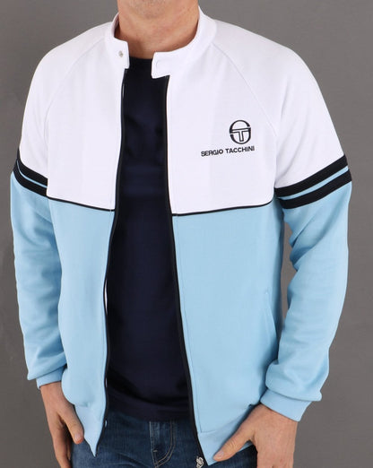 Sergio Tacchini Orion B Track Top Sky Blue/White