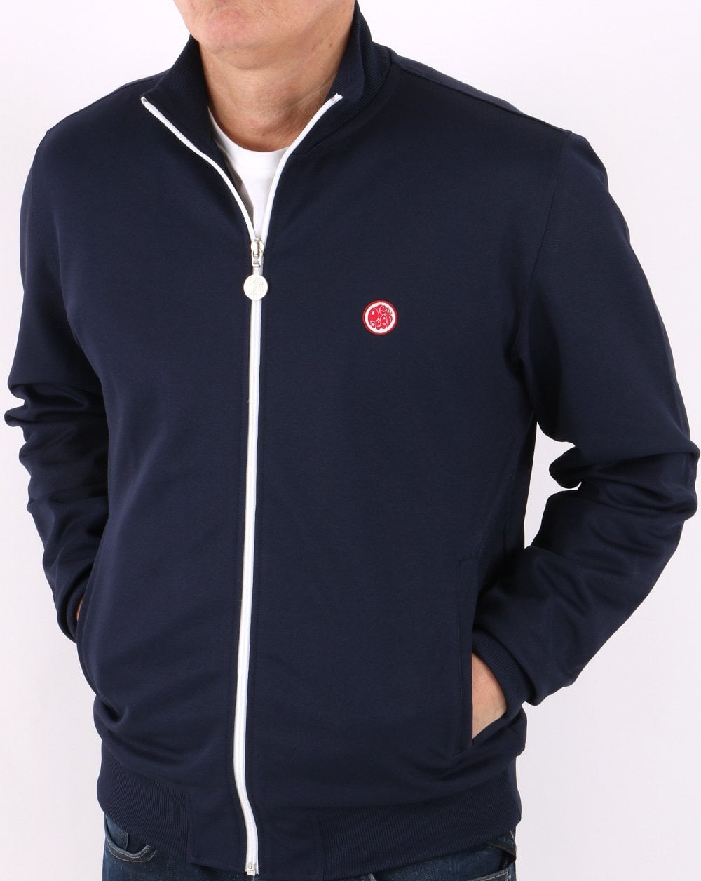 Pretty Green Tilby Track Top Navy