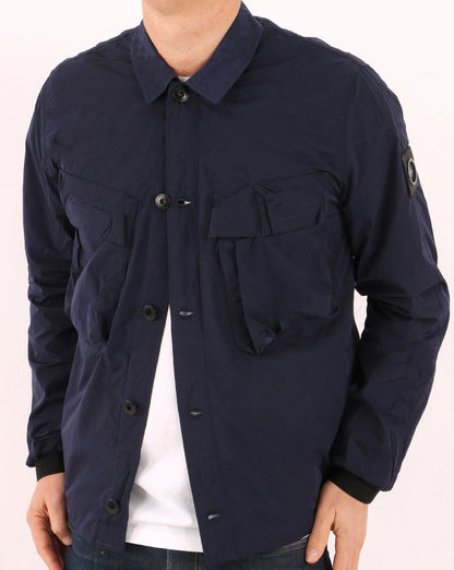 Marshall Artist Quinto Molecular Overshirt Navy
