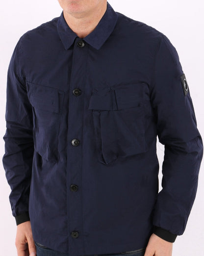 Marshall Artist Quinto Molecular Overshirt Navy