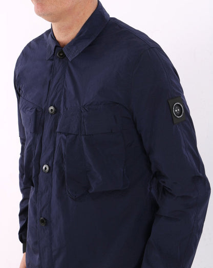 Marshall Artist Quinto Molecular Overshirt Navy
