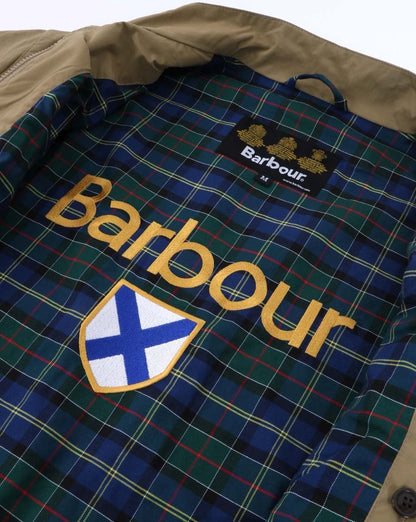 Barbour Crested Royston Jacket Military Brown