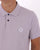 MA.STRUM Pique Polo Lilac